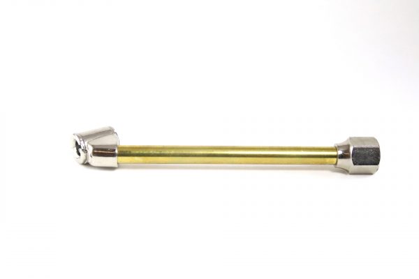 Brass dual foot lock on chuck - Closed