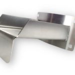 rounded stainless steel hanger bracket for vac hose image