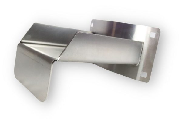 rounded stainless steel hanger bracket for vac hose image