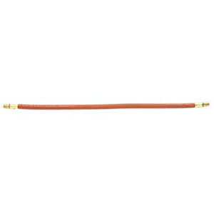 24" LONG 1/4" HOSE ASSEMBLY WITH 1/4" MPT ENDS image