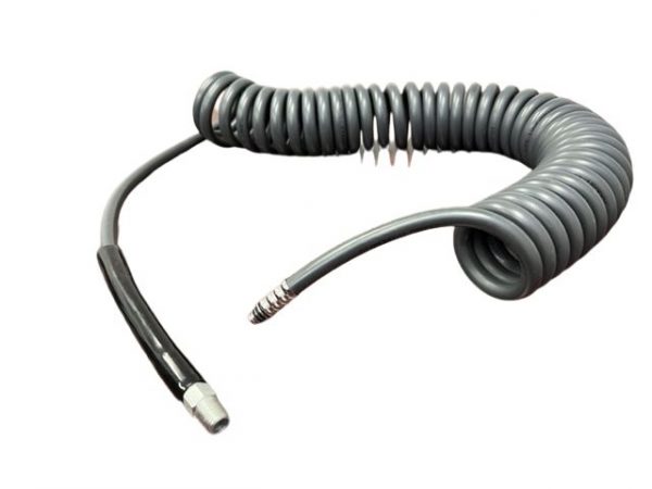 Heavy Duty 25' Coiled Hose For Air And Water Machines image